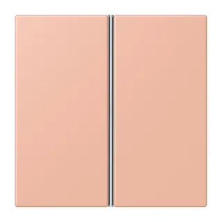 Jung Tastensatz 2fach, F40, Serie LS, rose clair LC402TSA231