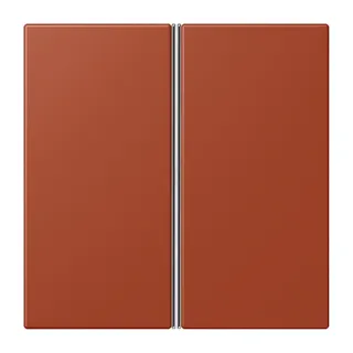 Jung Tastensatz 2fach, F40, Serie LS, l'ocre rouge LC402TSA232