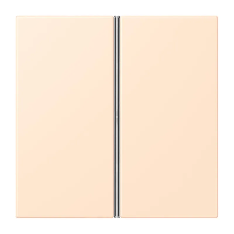 Jung Tastensatz 2fach, F40, Serie LS, terre sienne pâle LC402TSA238
