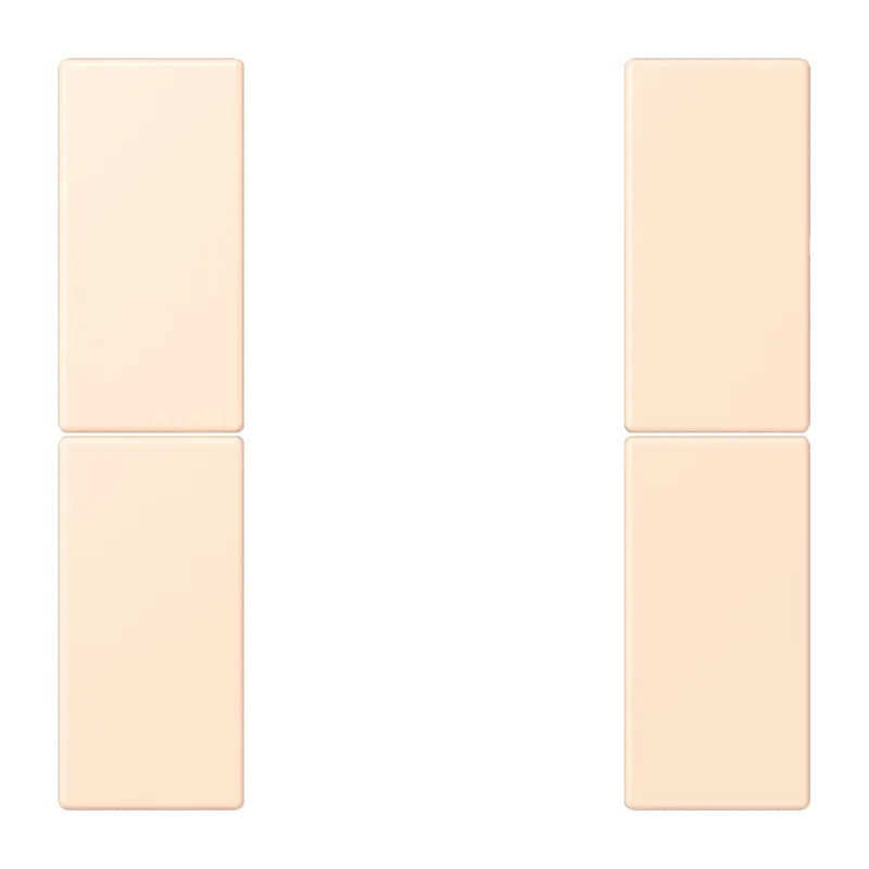 Jung Tastensatz 2fach, F50, Serie LS, terre sienne pâle LC502TSA238