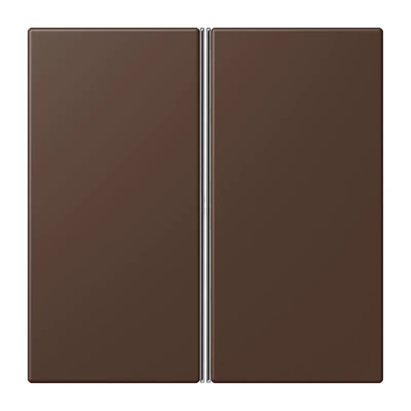 Jung Tastensatz 2fach, F40, Serie LS, terre d'ombre br?lée 31 LC402TSA239