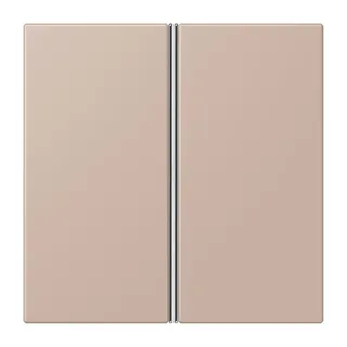 Jung Tastensatz 2fach, F40, Serie LS, ombre br?lée claire LC402TSA240