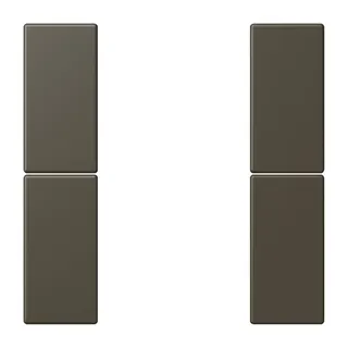 Jung Tastensatz 2fach, F50, Serie LS, ombre naturelle 31 LC502TSA241