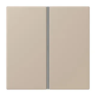 Jung Tastensatz 2fach, F40, Serie LS, ombre naturelle claire LC402TSA243