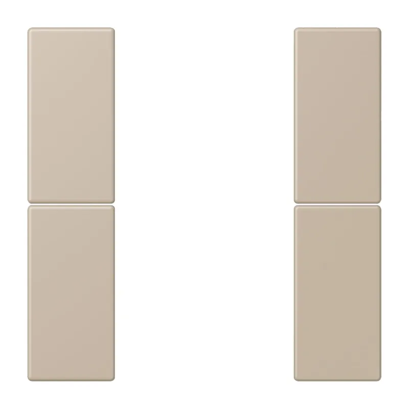 Jung Tastensatz 2fach, F50, Serie LS, ombre naturelle claire LC502TSA243