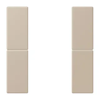 Jung Tastensatz 2fach, F50, Serie LS, ombre naturelle claire LC502TSA243