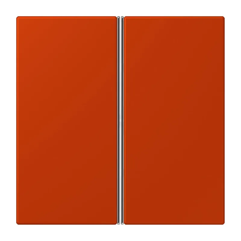 Jung Tastensatz 2fach, F40, Serie LS, rouge vermillon 59 LC402TSA244
