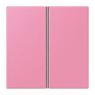 Jung Tastensatz 2fach, F40, Serie LS, rose vif LC402TSA246