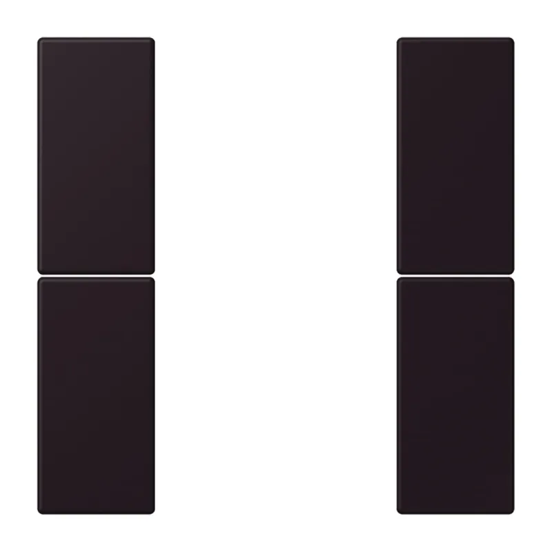 Jung Tastensatz 2fach, F50, Serie LS, noir d'ivoire LC502TSA248