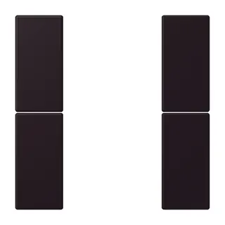 Jung Tastensatz 2fach, F50, Serie LS, noir d'ivoire LC502TSA248