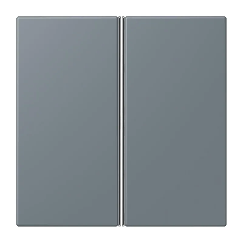 Jung Tastensatz 2fach, F40, Serie LS, gris 59 LC402TSA251