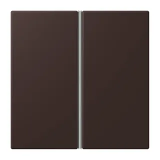 Jung Tastensatz 2fach, F40, Serie LS, terre d?ombre br?lée 59 LC402TSA252