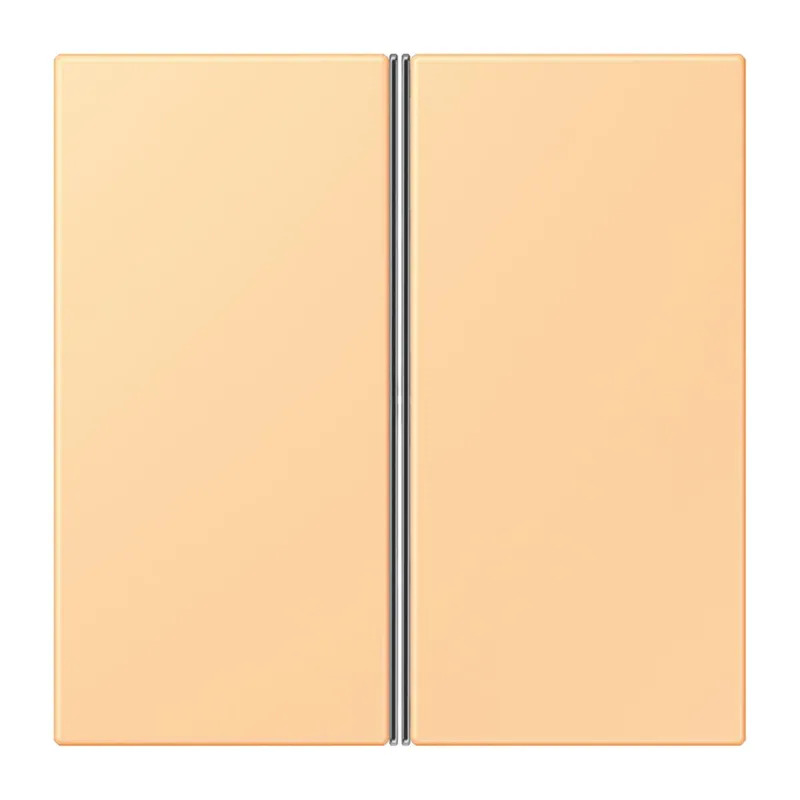 Jung Tastensatz 2fach, F40, Serie LS, terre sienne claire 59 LC402TSA258