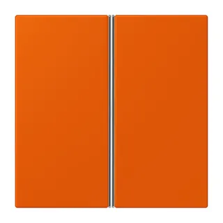 Jung Tastensatz 2fach, F40, Serie LS, orange vif LC402TSA260