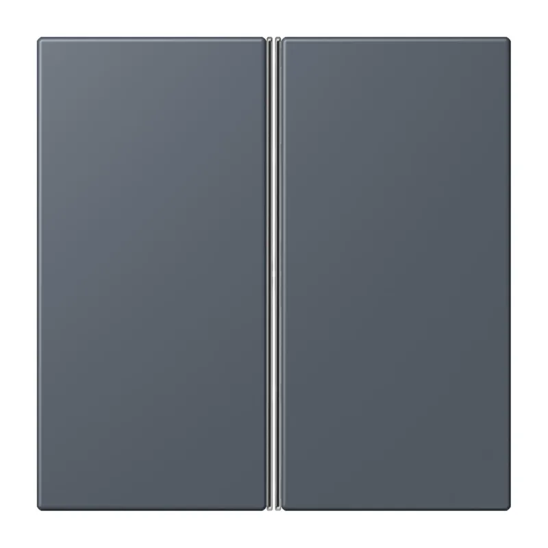 Jung Tastensatz 2fach, F40, Serie LS, gris fonce 59 LC402TSA262