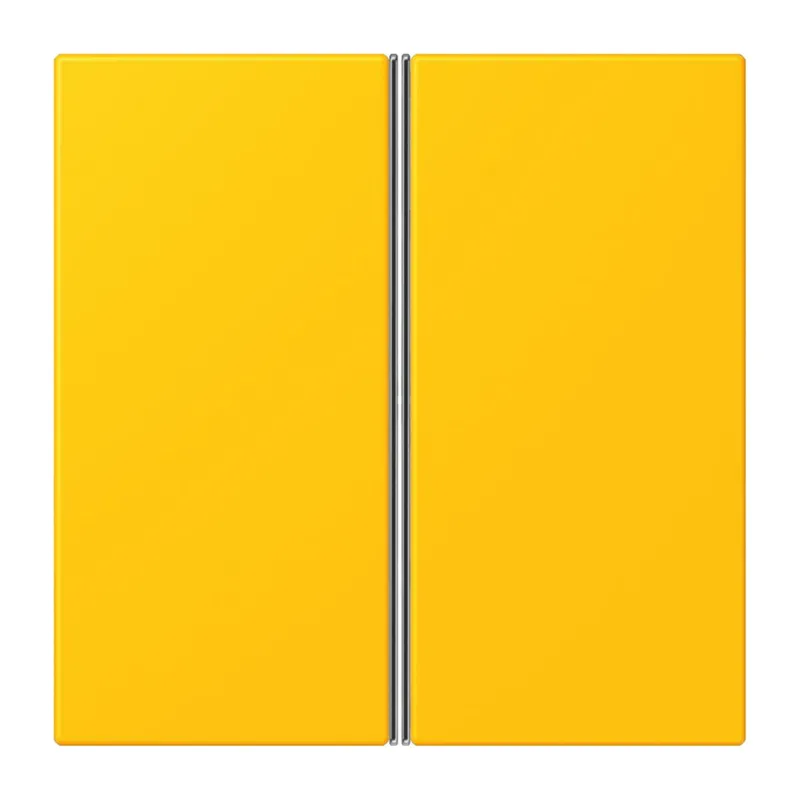 Jung Tastensatz 2fach, F40, Serie LS, le jaune vif LC402TSA263