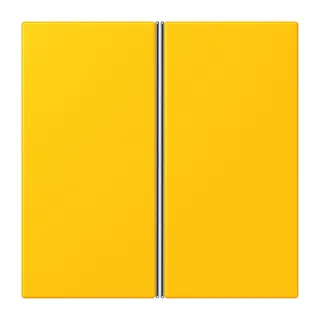 Jung Tastensatz 2fach, F40, Serie LS, le jaune vif LC402TSA263