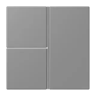 Jung Tastensatz 3fach, F40, Serie LS, gris 31 LC403TSA203