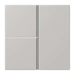 Jung Tastensatz 3fach, F40, Serie LS, gris clair 31 LC403TSA205