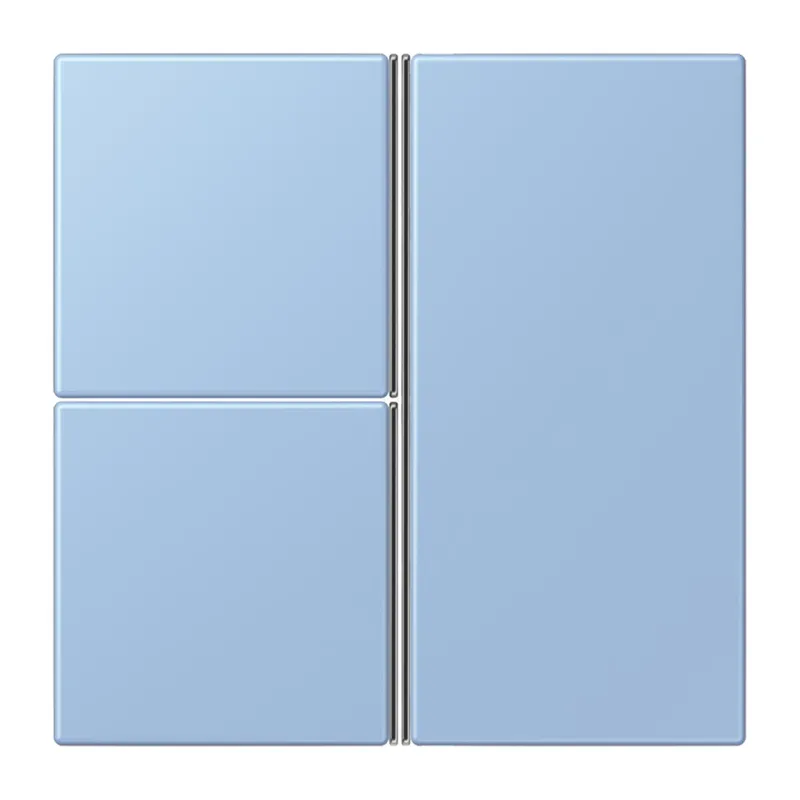 Jung Tastensatz 3fach, F40, Serie LS, outremer moyen LC403TSA207
