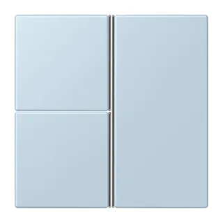 Jung Tastensatz 3fach, F40, Serie LS, outremerclair LC403TSA208