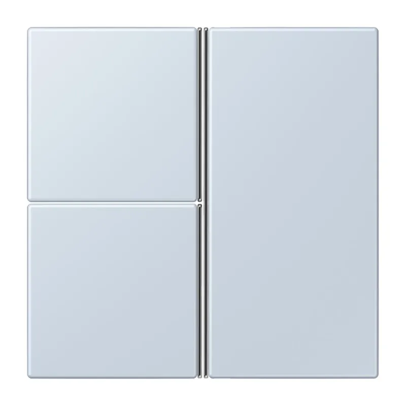Jung Tastensatz 3fach, F40, Serie LS, outremer pale LC403TSA209