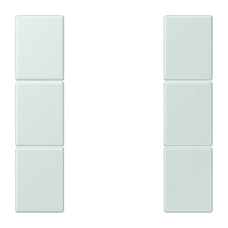 Jung Tastensatz 3fach, F50, Serie LS, céruléen pale LC503TSA215