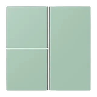 Jung Tastensatz 3fach, F40, Serie LS, vert anglais clair LC403TSA217