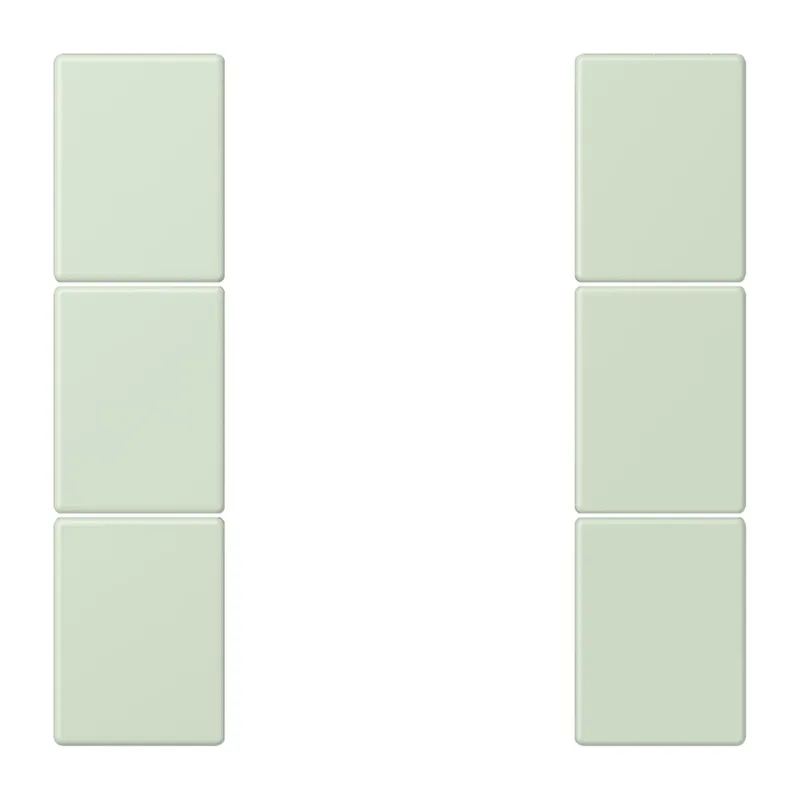 Jung Tastensatz 3fach, F50, Serie LS, vert anglâis pale LC503TSA218