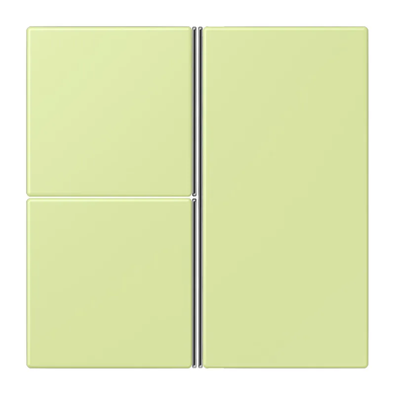 Jung Tastensatz 3fach, F40, Serie LS, vert jaune clair LC403TSA222
