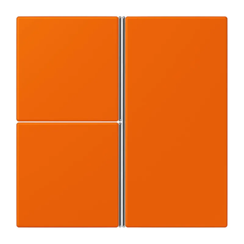 Jung Tastensatz 3fach, F40, Serie LS, orange LC403TSA224
