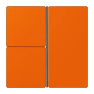 Jung Tastensatz 3fach, F40, Serie LS, orange LC403TSA224