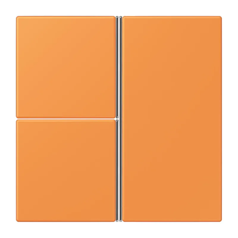 Jung Tastensatz 3fach, F40, Serie LS, orange clair LC403TSA225