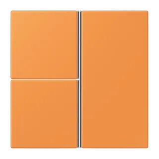 Jung Tastensatz 3fach, F40, Serie LS, orange clair LC403TSA225