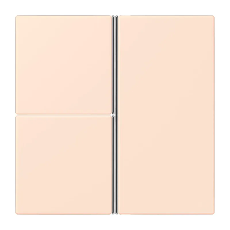 Jung Tastensatz 3fach, F40, Serie LS, orange pâle LC403TSA226