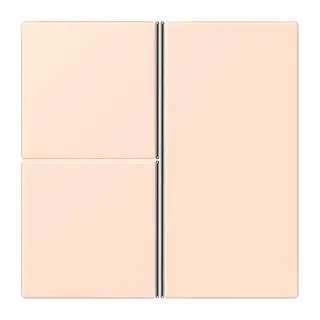 Jung Tastensatz 3fach, F40, Serie LS, orange pâle LC403TSA226