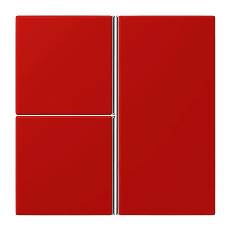 Jung Tastensatz 3fach, F40, Serie LS, rouge vermillon 31 LC403TSA227