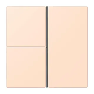 Jung Tastensatz 3fach, F40, Serie LS, rose pâle LC403TSA228