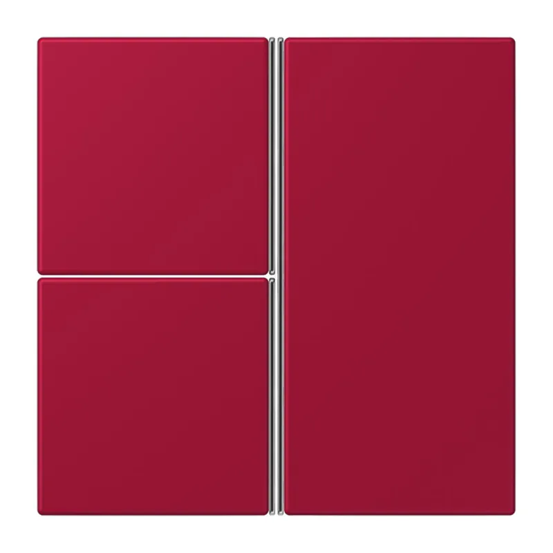 Jung Tastensatz 3fach, F40, Serie LS, rouge carmin LC403TSA229