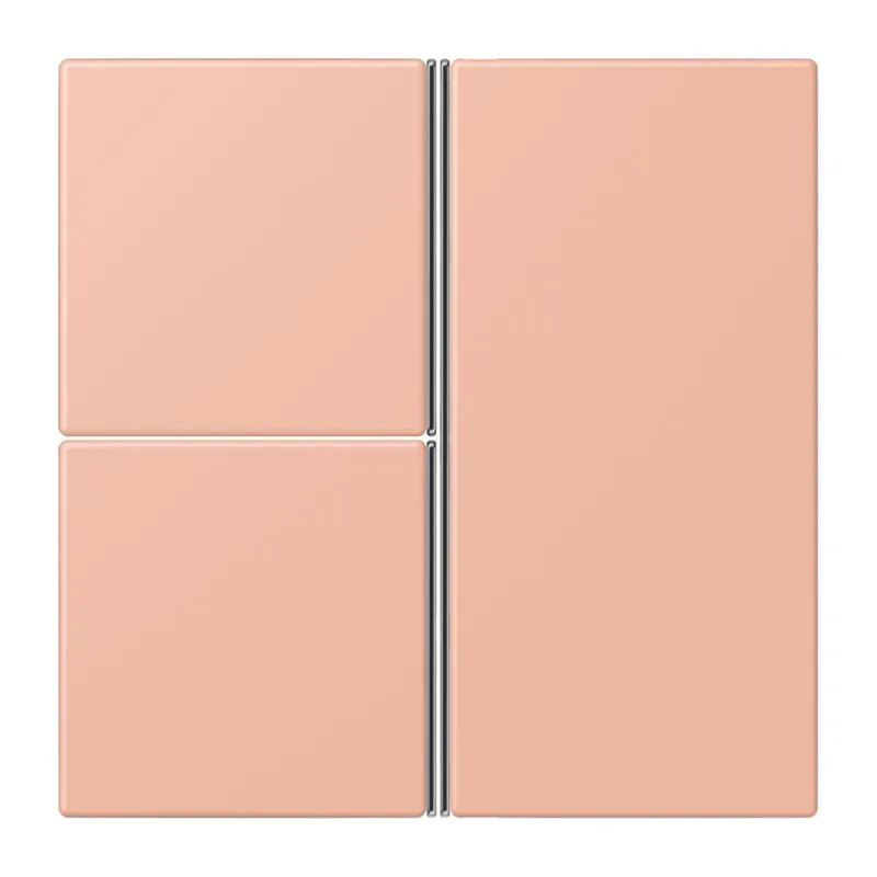 Jung Tastensatz 3fach, F40, Serie LS, rose clair LC403TSA231