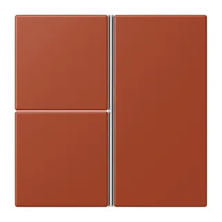 Jung Tastensatz 3fach, F40, Serie LS, l'ocre rouge LC403TSA232