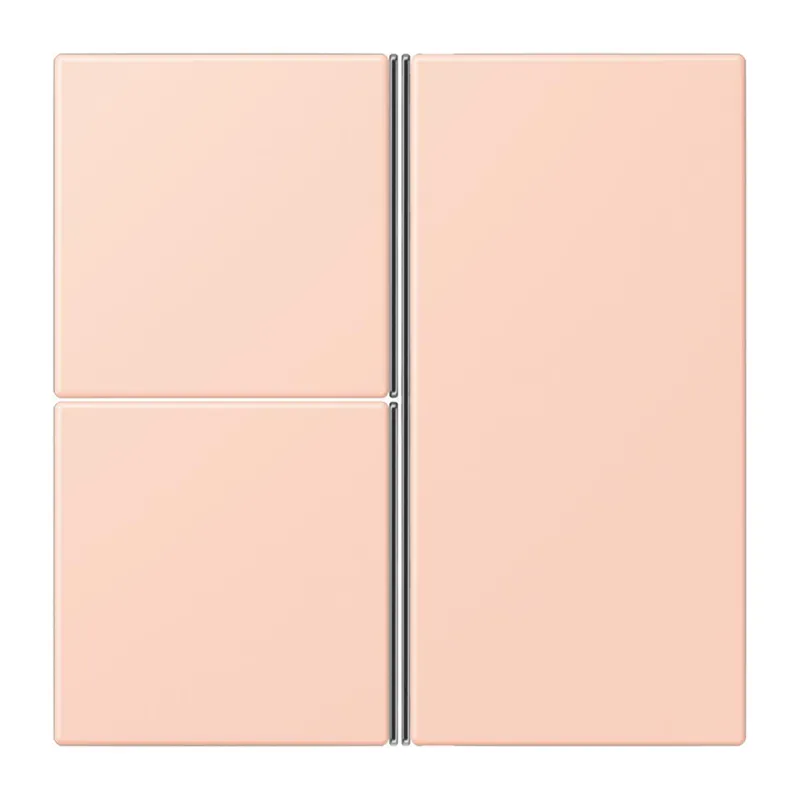 Jung Tastensatz 3fach, F40, Serie LS, l'ocre rouge clair LC403TSA234