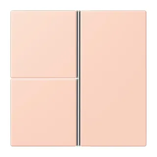 Jung Tastensatz 3fach, F40, Serie LS, l'ocre rouge clair LC403TSA234