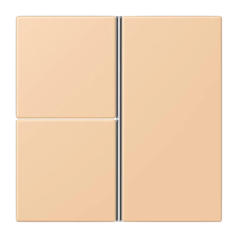 Jung Tastensatz 3fach, F40, Serie LS, terre sienne claire 31 LC403TSA237