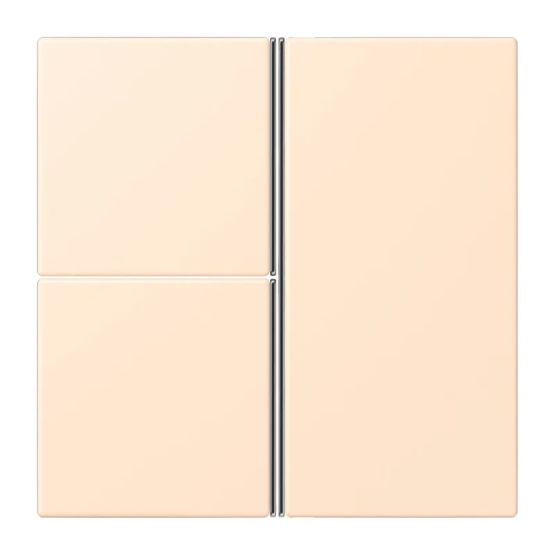 Jung Tastensatz 3fach, F40, Serie LS, terre sienne pâle LC403TSA238