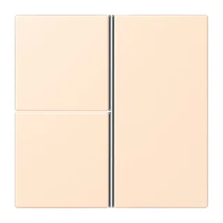 Jung Tastensatz 3fach, F40, Serie LS, terre sienne pâle LC403TSA238