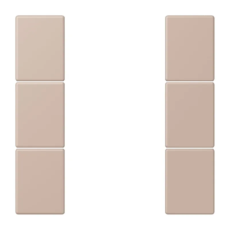 Jung Tastensatz 3fach, F50, Serie LS, ombre br?lée claire LC503TSA240