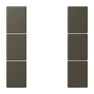 Jung Tastensatz 3fach, F50, Serie LS, ombre naturelle 31 LC503TSA241