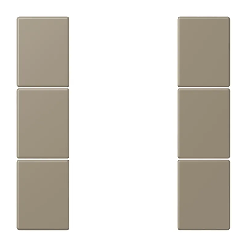 Jung Tastensatz 3fach, F50, Serie LS, ombre naturelle moyenne LC503TSA242