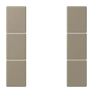 Jung Tastensatz 3fach, F50, Serie LS, ombre naturelle moyenne LC503TSA242